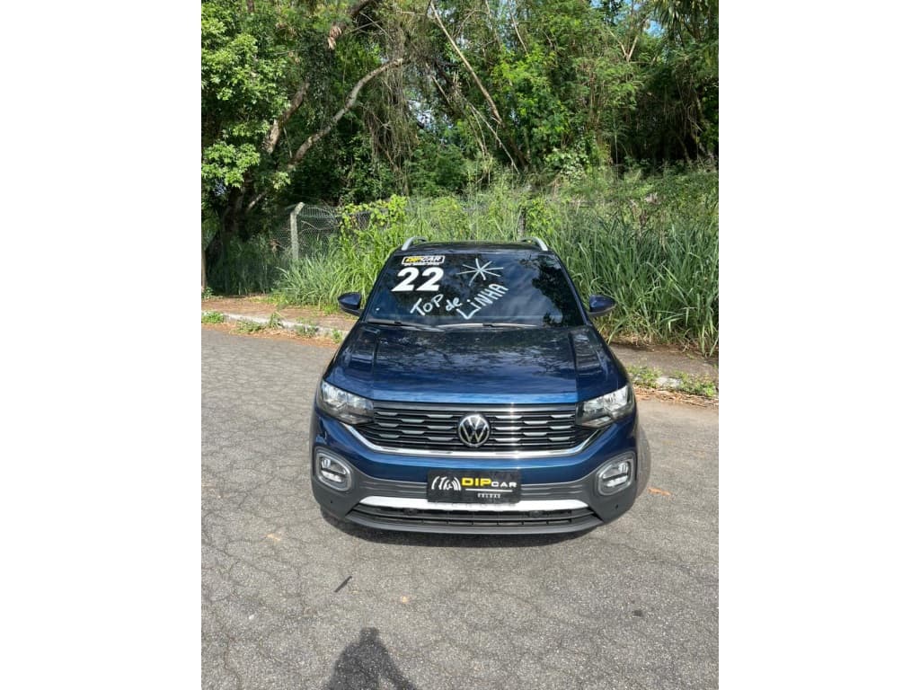VOLKSWAGEN T-CROSS 1.4 250 TSI TOTAL FLEX HIGHLINE AUTOMÁTICO 2022 foto 3