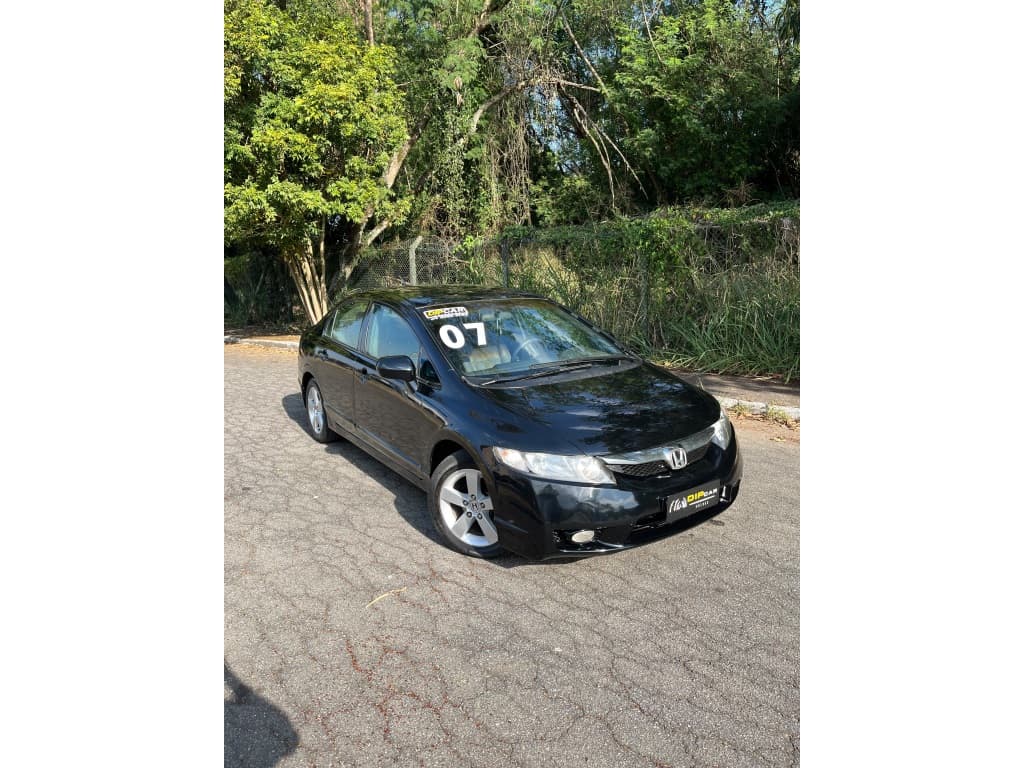 HONDA CIVIC 1.8 LXS 16V FLEX 4P MANUAL 2007