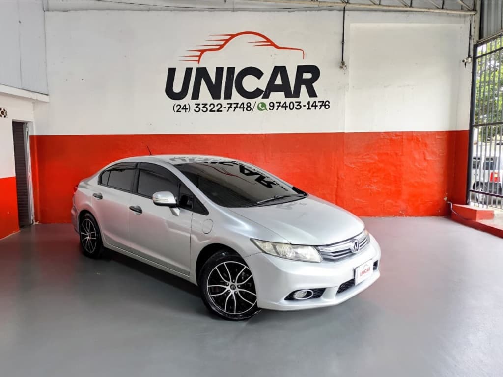 HONDA CIVIC 1.8 LXS 16V FLEX 4P MANUAL 2014 foto 1
