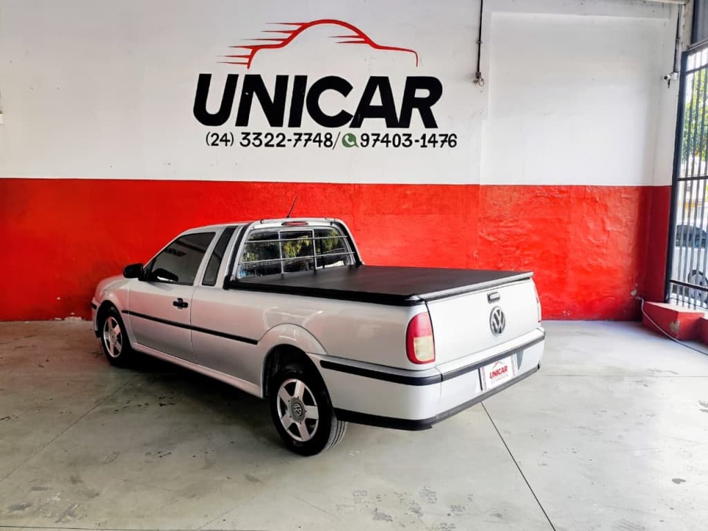 VOLKSWAGEN SAVEIRO 1.8 MI CS 8V GASOLINA 2P MANUAL G.III 2001 foto 2