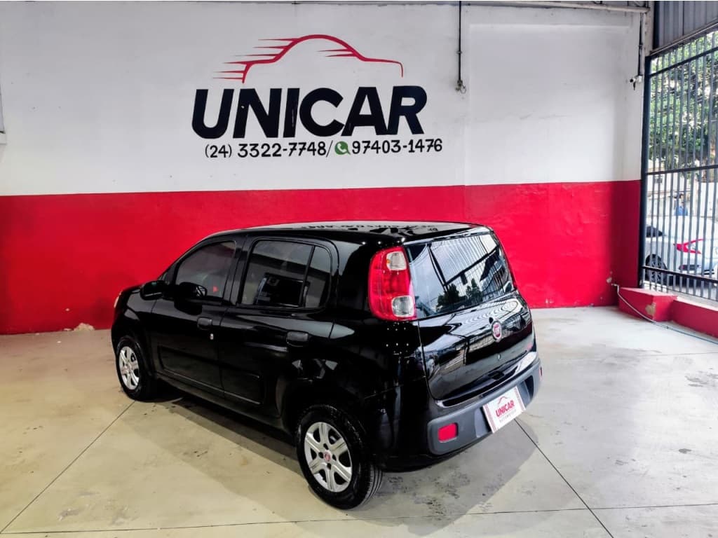 FIAT UNO 1.0 EVO VIVACE 8V FLEX 4P MANUAL 2014 foto 2