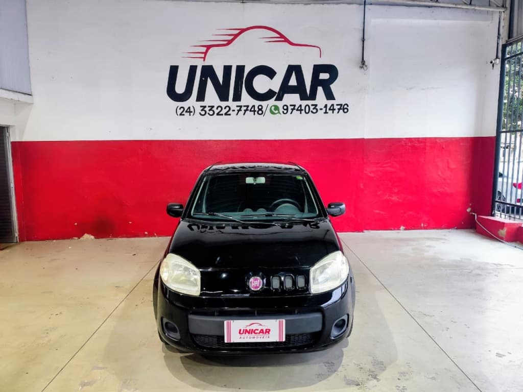 FIAT UNO 1.0 EVO VIVACE 8V FLEX 4P MANUAL 2014 foto 3