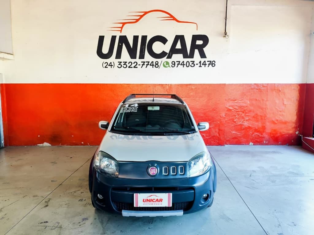 FIAT UNO 1.4 EVO WAY 8V FLEX 4P MANUAL 2014 foto 3