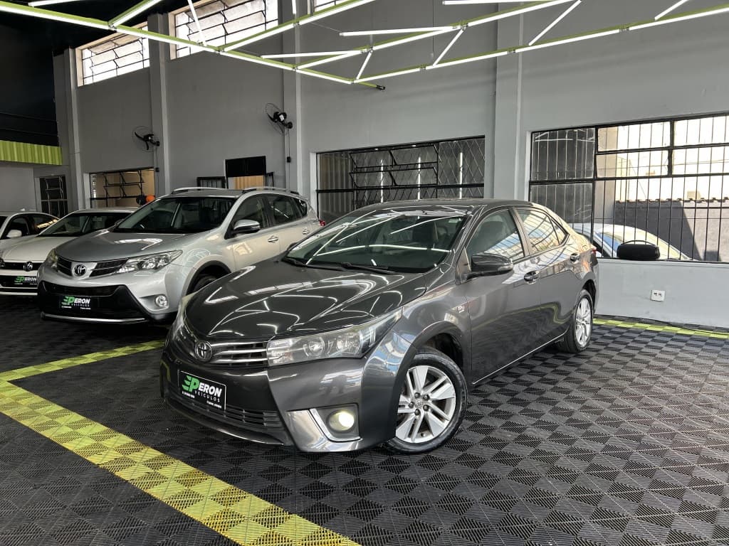 TOYOTA COROLLA 1.8 GLI 16V FLEX 4P AUTOMÁTICO 2015 foto 1