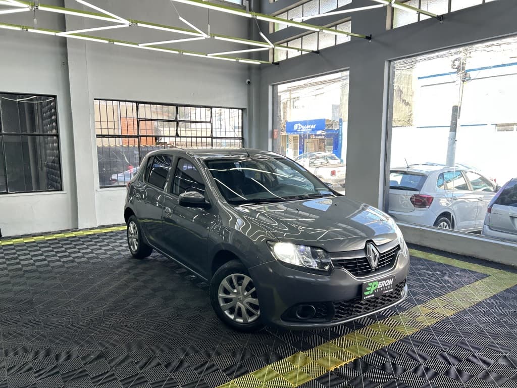RENAULT SANDERO 1.6 16V SCE FLEX EXPRESSION AVANTAGE 4P MANUAL 2017 foto 3