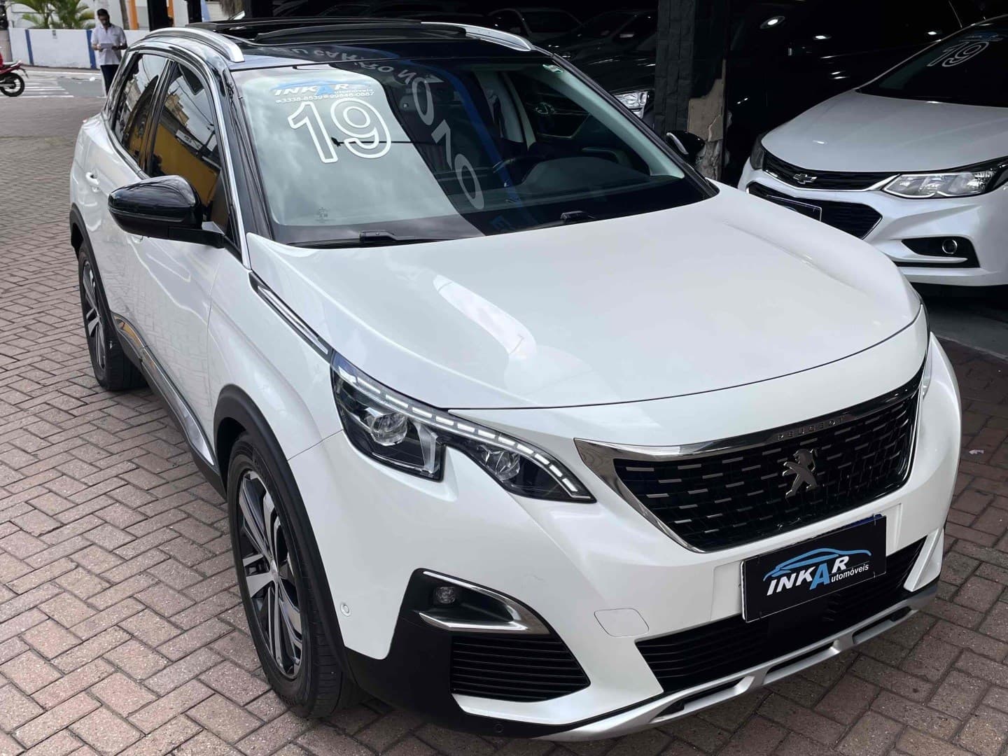 PEUGEOT 3008 1.6 GRIFFE PACK THP 16V GASOLINA 4P AUTOMÁTICO 2019 foto 3