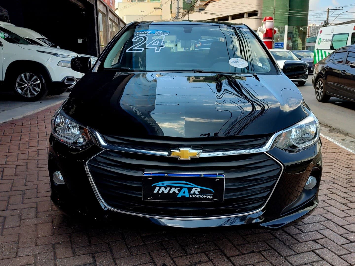 CHEVROLET ONIX 1.0 TURBO FLEX PLUS LTZ AUTOMÁTICO 2024 foto 2