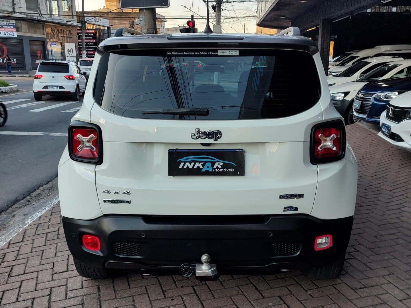 JEEP RENEGADE 2.0 16V TURBO DIESEL LONGITUDE 4P 4X4 AUTOMÁTICO 2018 foto 3
