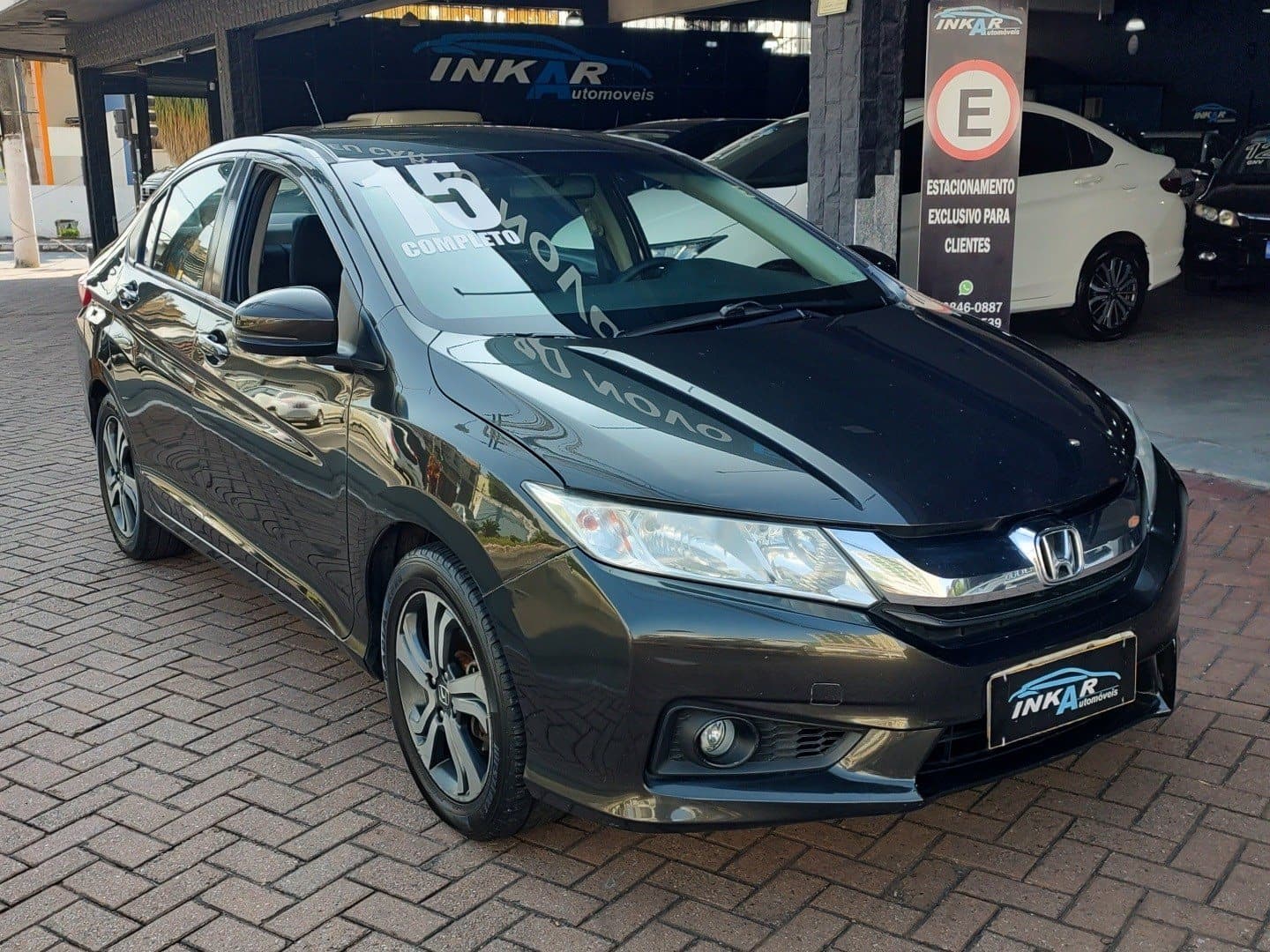 HONDA CITY 1.5 LX 16V FLEX 4P AUTOMÁTICO 2015 foto 3