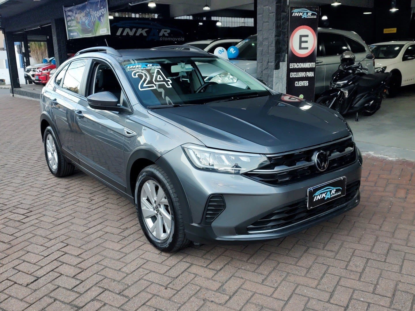 VOLKSWAGEN NIVUS 1.0 200 TSI TOTAL FLEX COMFORTLINE AUTOMÁTICO 2024 foto 3