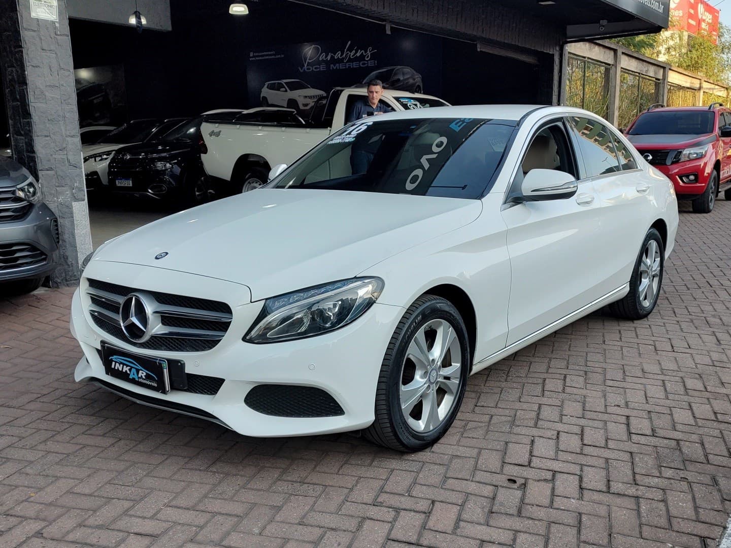MERCEDES-BENZ C 180 1.6 CGI 16V TURBO FLEX 4P AUTOMÁTICO 2016 foto 1
