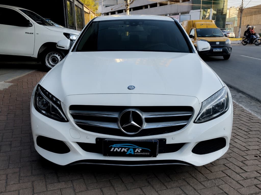 MERCEDES-BENZ C 180 1.6 CGI 16V TURBO FLEX 4P AUTOMÁTICO 2016 foto 2