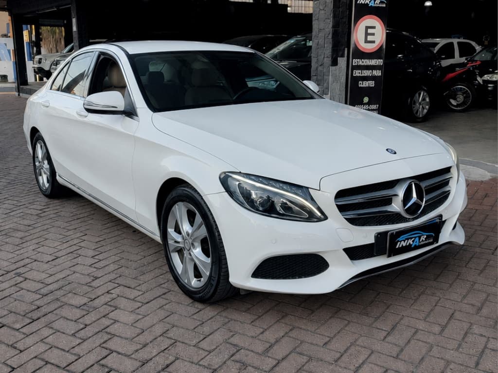 MERCEDES-BENZ C 180 1.6 CGI 16V TURBO FLEX 4P AUTOMÁTICO 2016 foto 3