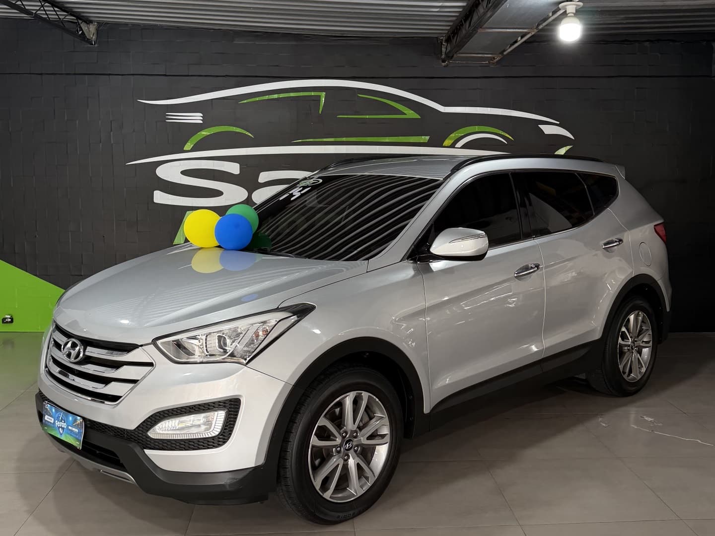 HYUNDAI GRAND SANTA FÉ 3.3 MPFI V6 4WD GASOLINA 4P AUTOMÁTICO 2014