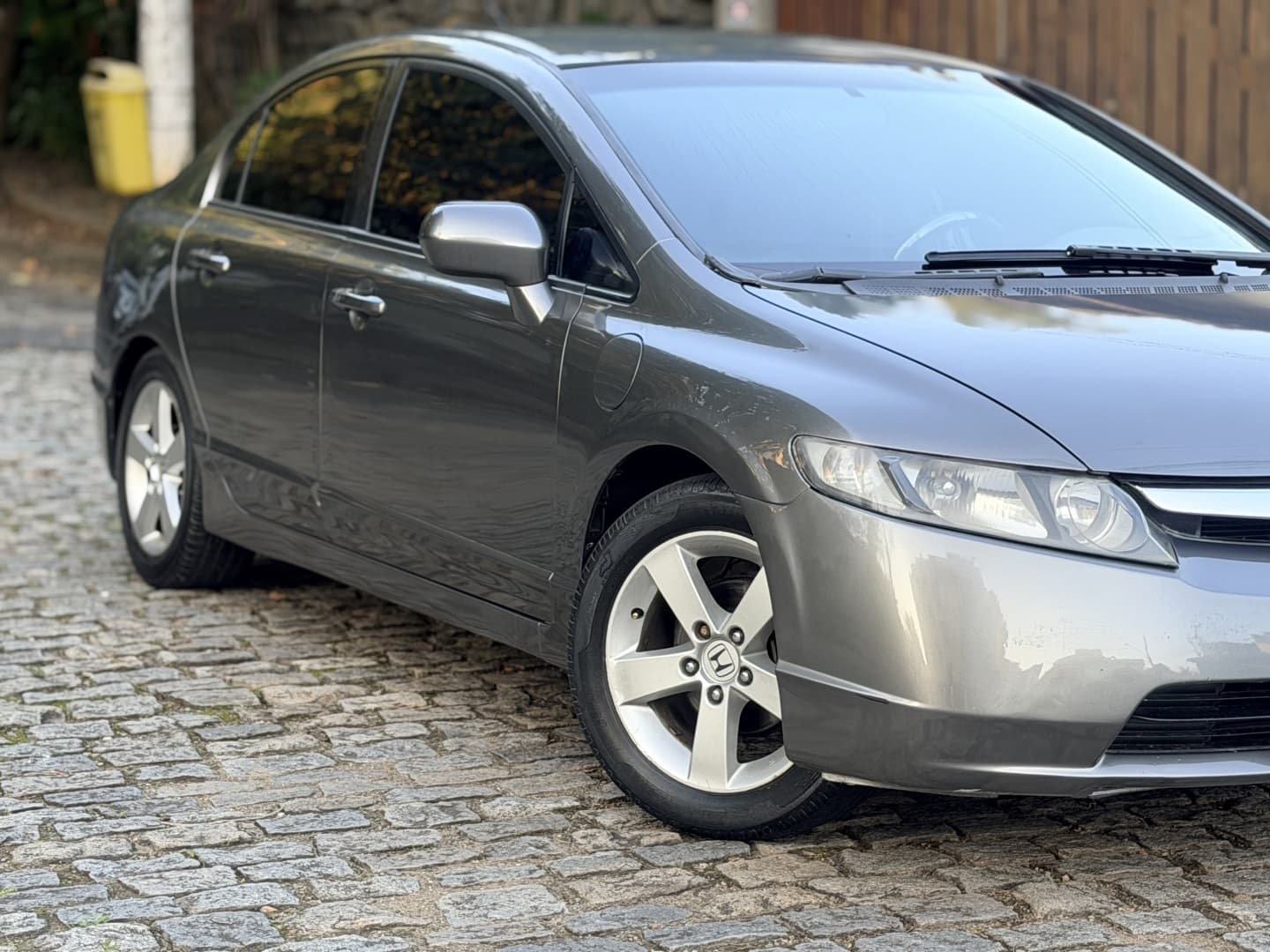 HONDA CIVIC 1.8 LXS 16V FLEX 4P MANUAL 2008 foto 2