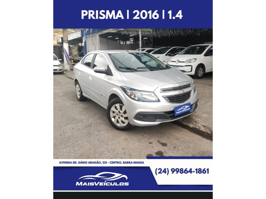 CHEVROLET PRISMA 1.4 MPFI LT 8V FLEX 4P AUTOMÁTICO 2016 foto 1