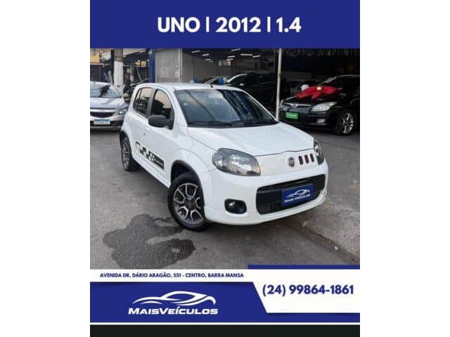 FIAT UNO 1.4 EVO SPORTING 8V FLEX 4P MANUAL 2012 foto 1