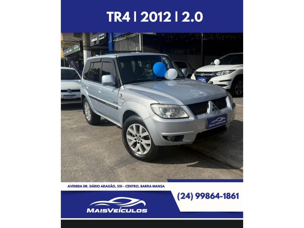 MITSUBISHI PAJERO TR4 2.0 4X4 16V 140CV FLEX 4P AUTOMÁTICO 2012 foto 1