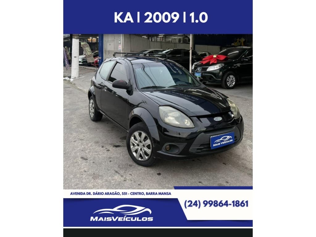 FORD KA 1.0 MPI 8V FLEX 2P MANUAL 2009 foto 1