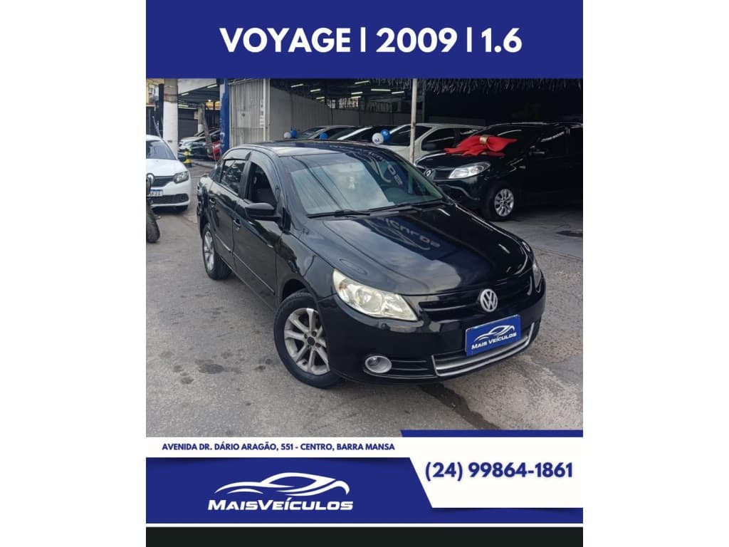 VOLKSWAGEN VOYAGE 1.6 MI 8V FLEX 4P MANUAL 2009 foto 1