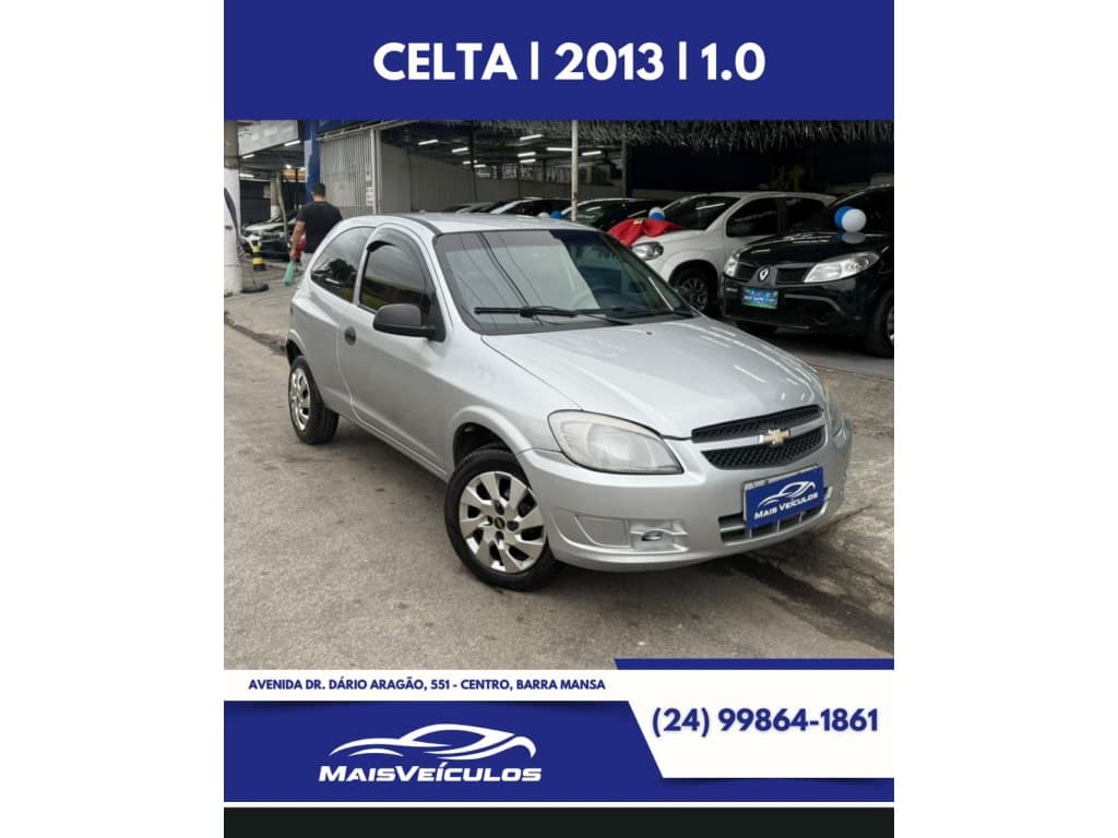 CHEVROLET CELTA 1.0 MPFI LS 8V FLEX 2P MANUAL 2013 foto 1