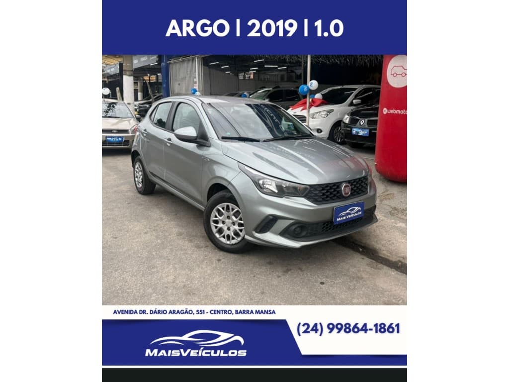FIAT ARGO 1.0 FIREFLY FLEX DRIVE MANUAL 2019 foto 1