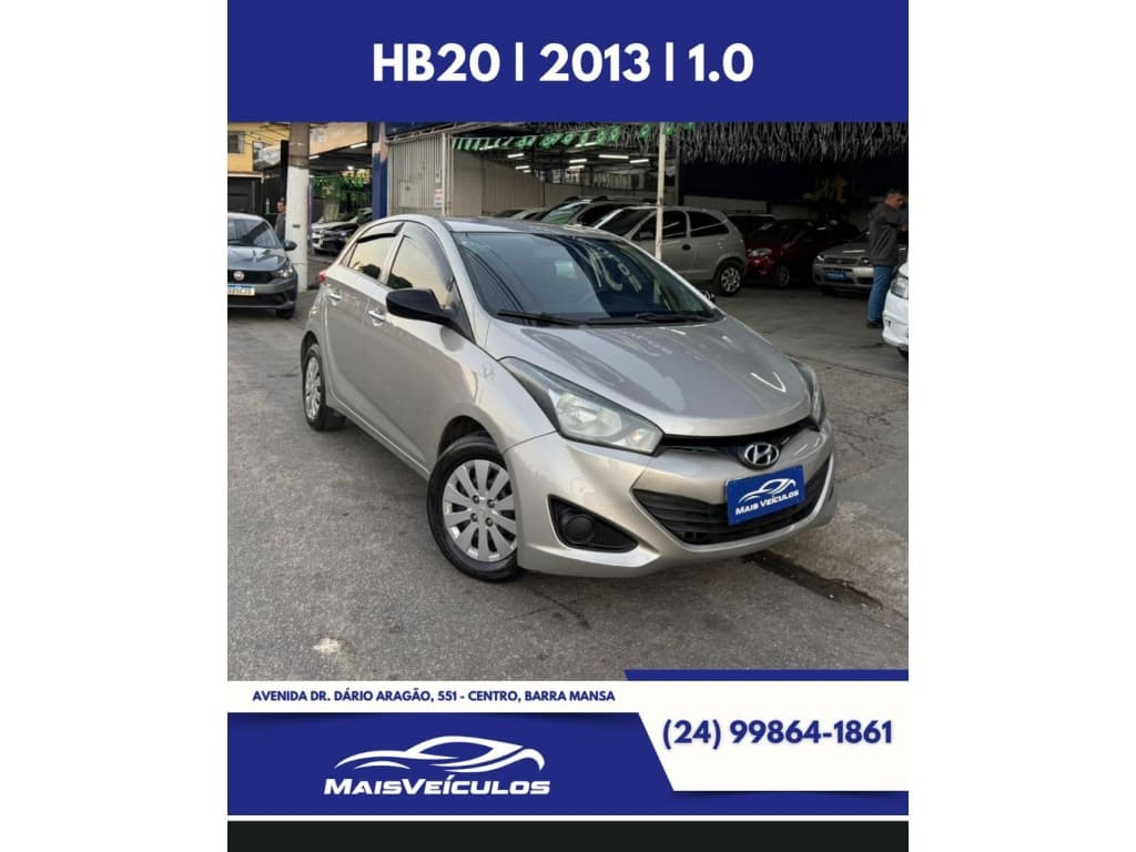 HYUNDAI HB20 1.0 COMFORT 12V FLEX 4P MANUAL 2013