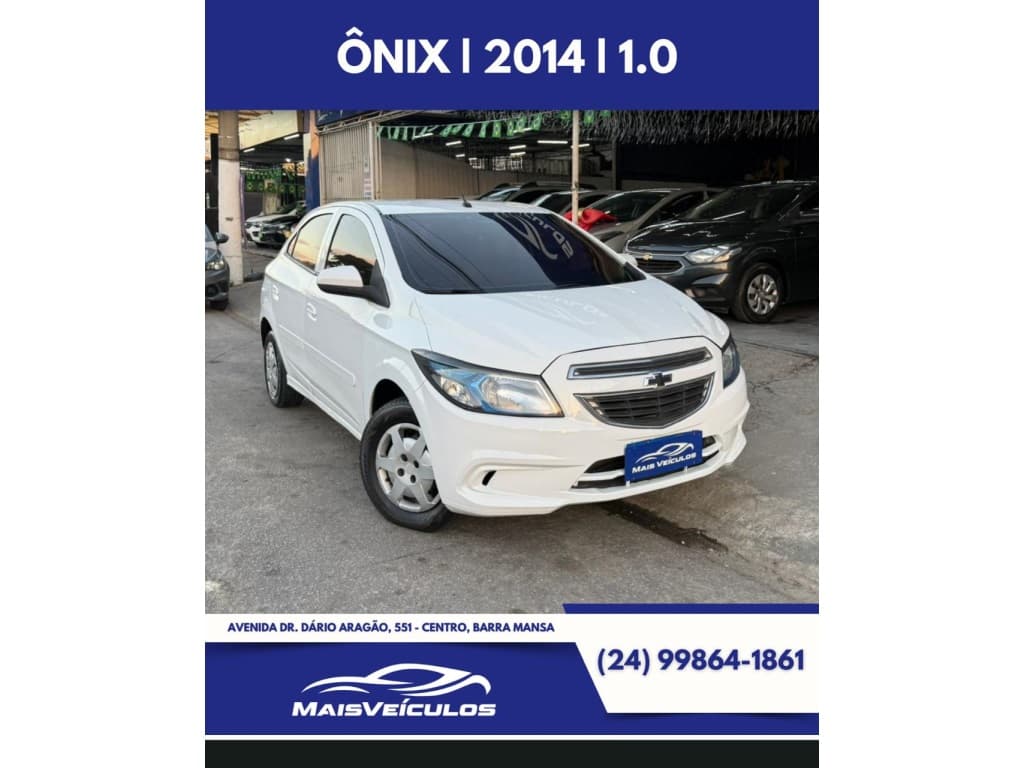 CHEVROLET ONIX 1.0 MPFI LT 8V FLEX 4P MANUAL 2015 foto 1