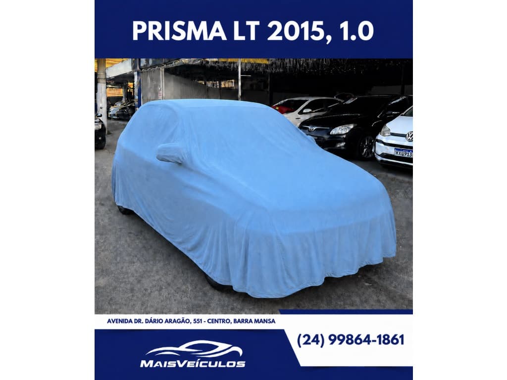 CHEVROLET PRISMA 1.0 MPFI LT 8V FLEX 4P MANUAL 2015 foto 1