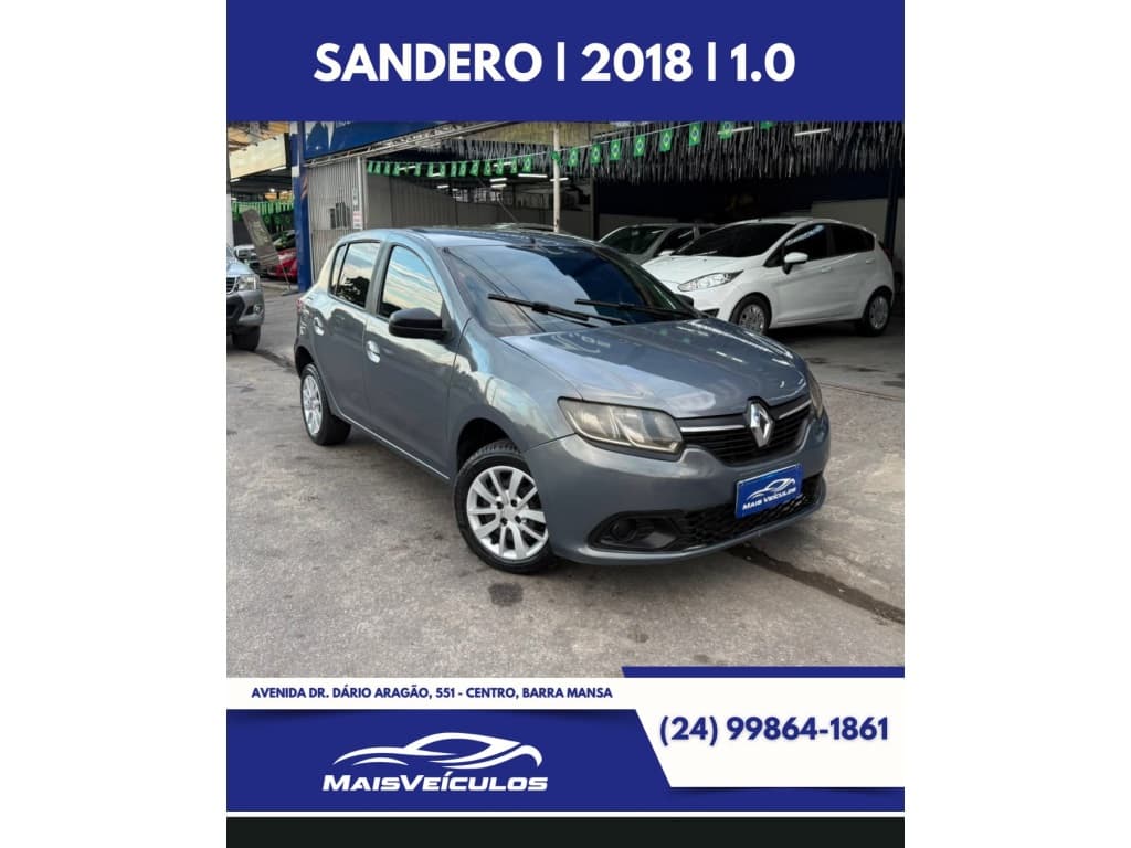 RENAULT SANDERO 1.0 12V SCE FLEX EXPRESSION MANUAL 2018 foto 1
