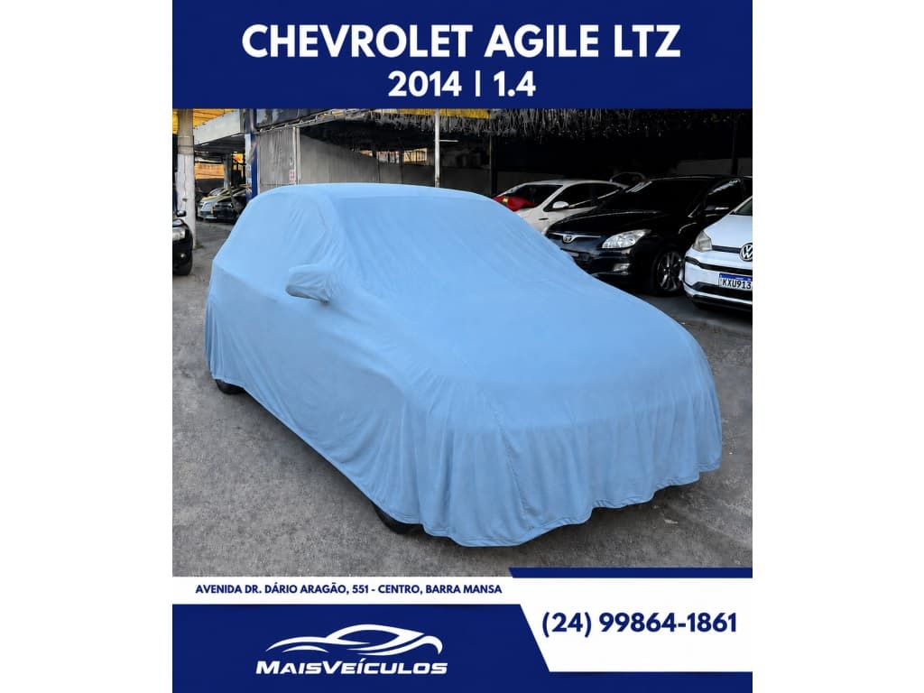 CHEVROLET AGILE 1.4 MPFI LTZ 8V FLEX 4P AUTOMATIZADO 2014 foto 1