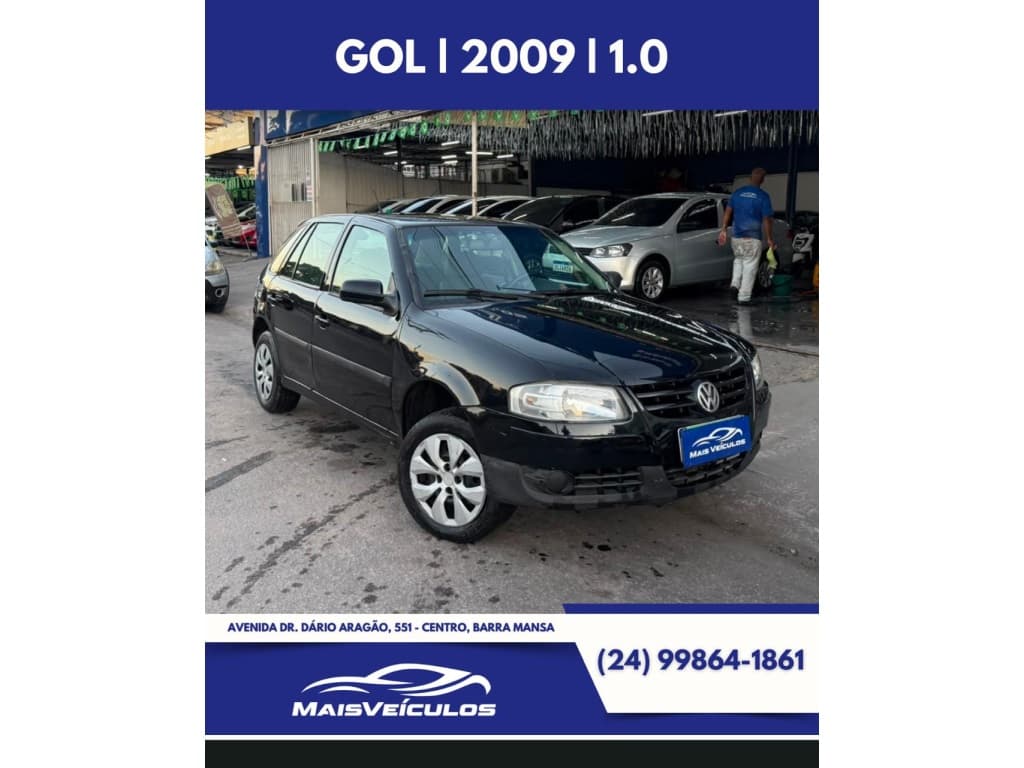 VOLKSWAGEN GOL 1.0 MI 8V FLEX 4P MANUAL G.IV 2009 foto 1