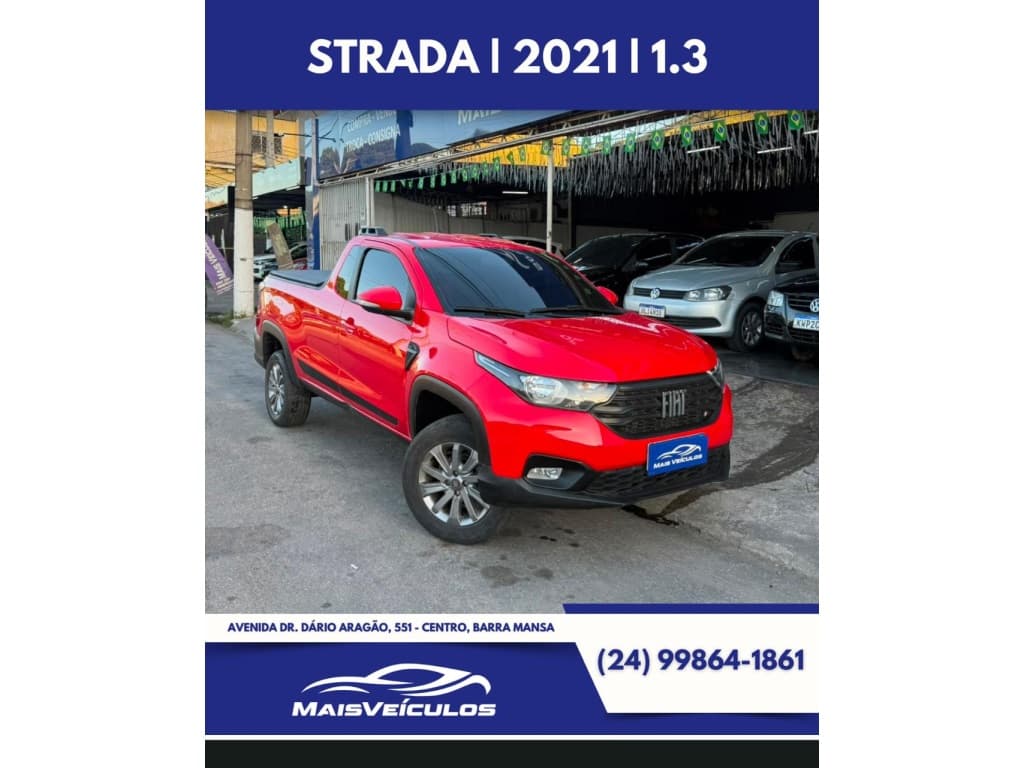 FIAT STRADA 1.3 FIREFLY FLEX FREEDOM CD MANUAL 2021 foto 1