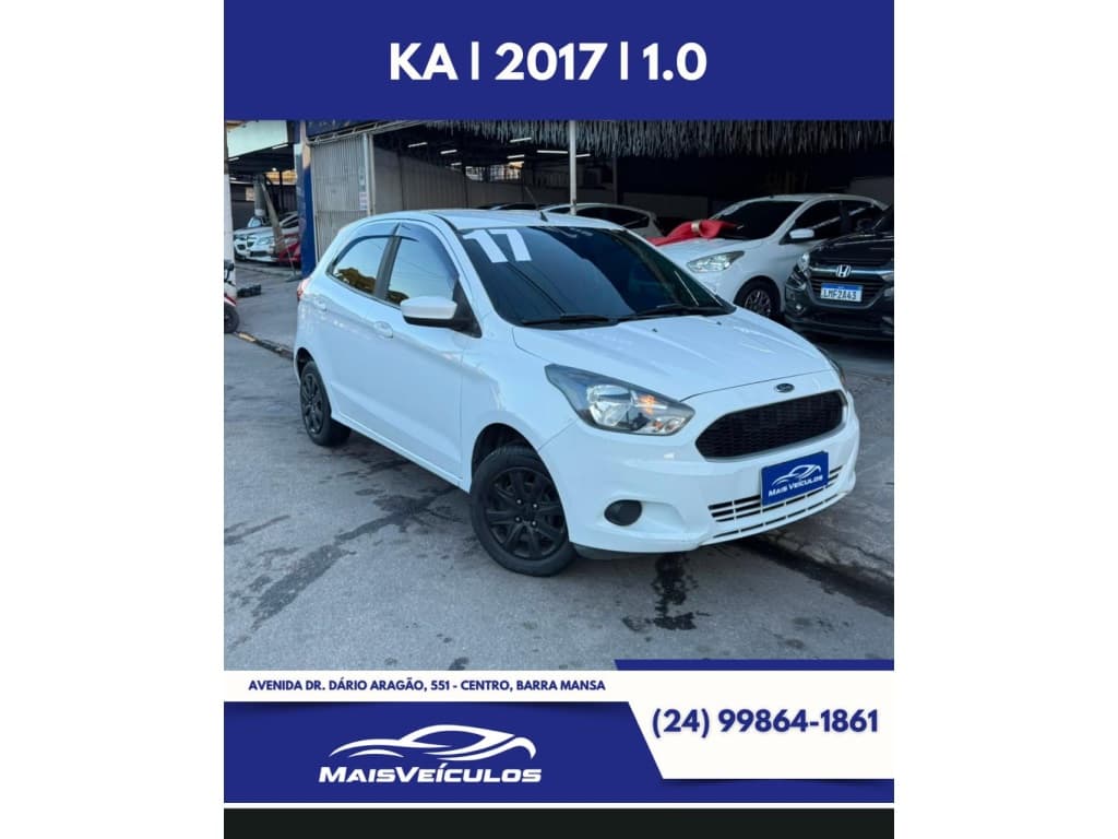 FORD KA 1.0 SE 12V FLEX 4P MANUAL 2017 foto 1