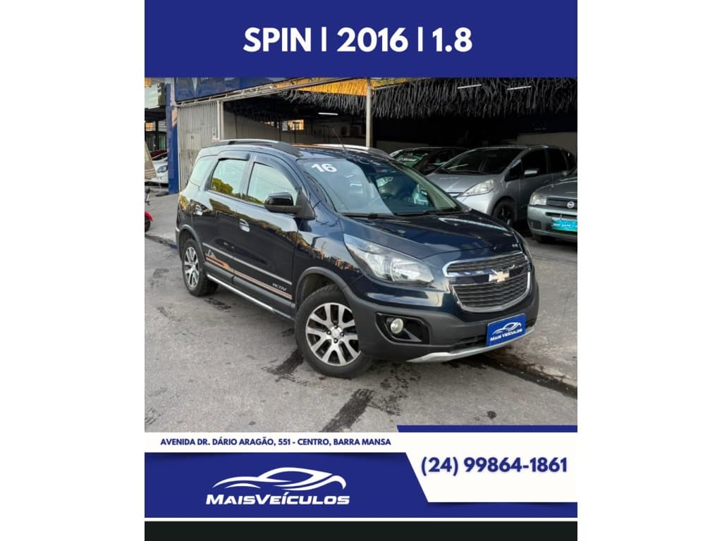 CHEVROLET SPIN 1.8 ACTIV 8V FLEX 4P AUTOMÁTICO 2016 foto 1