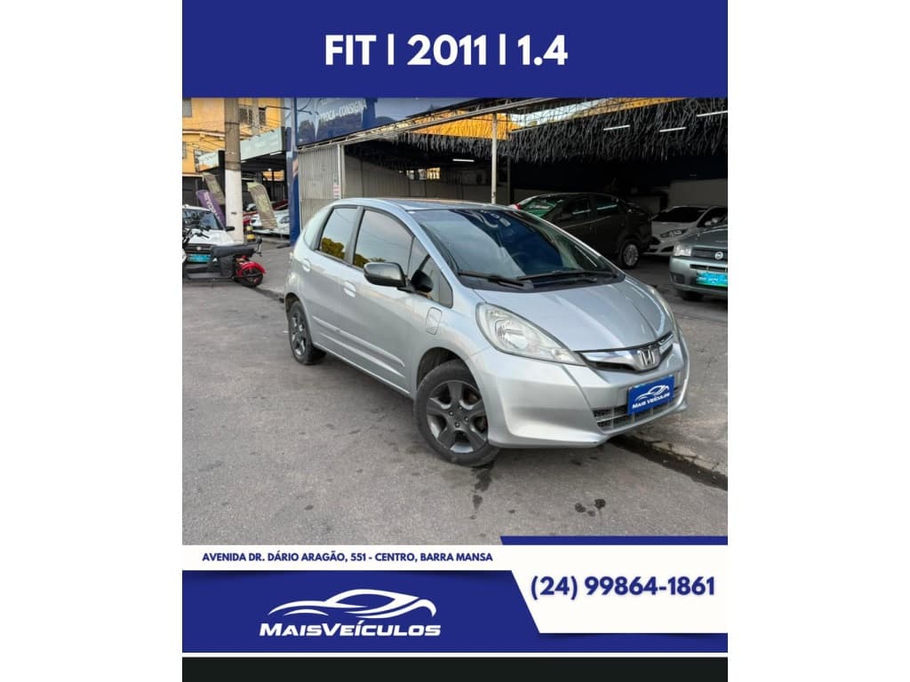 HONDA FIT 1.4 LX 16V FLEX 4P MANUAL 2011 foto 1