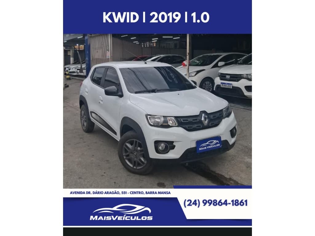 RENAULT KWID 1.0 12V SCE FLEX INTENSE MANUAL 2019 foto 1