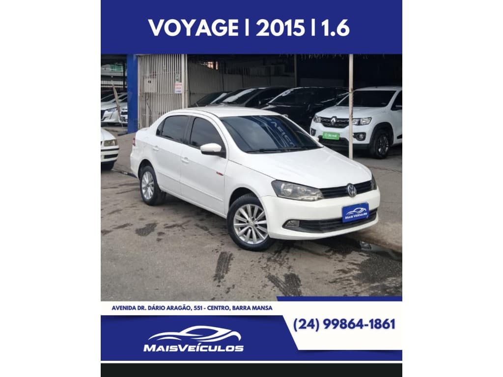 VOLKSWAGEN VOYAGE 1.6 MI TRENDLINE 8V FLEX 4P MANUAL 2015