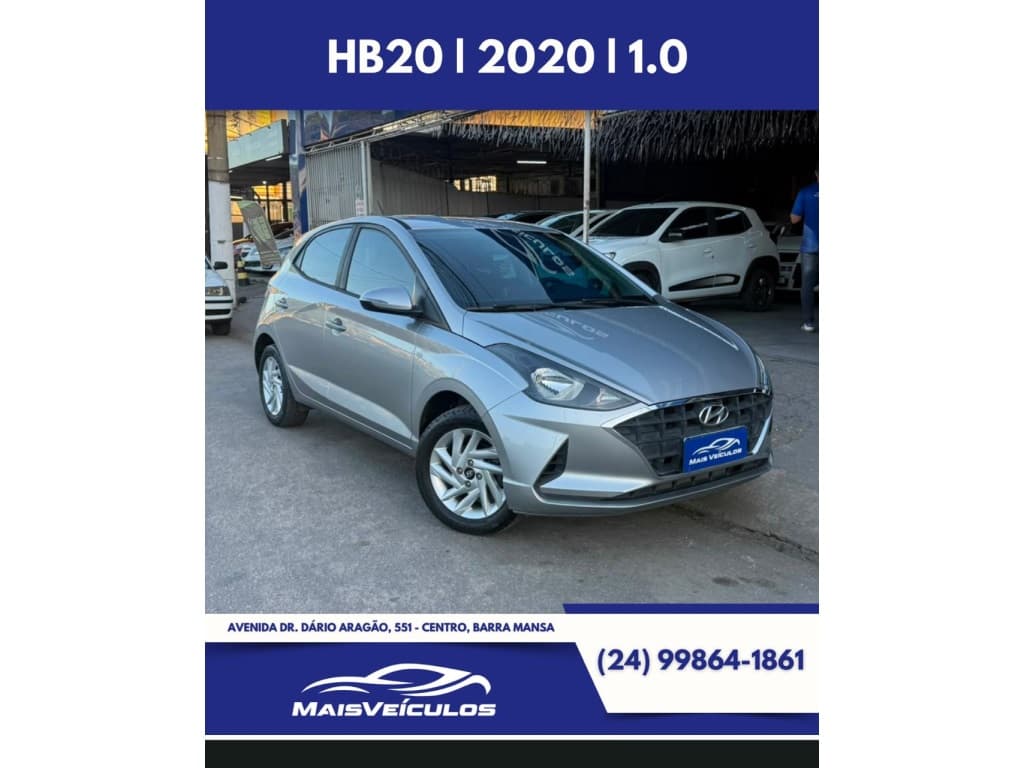 HYUNDAI HB20 1.0 12V FLEX EVOLUTION MANUAL 2020