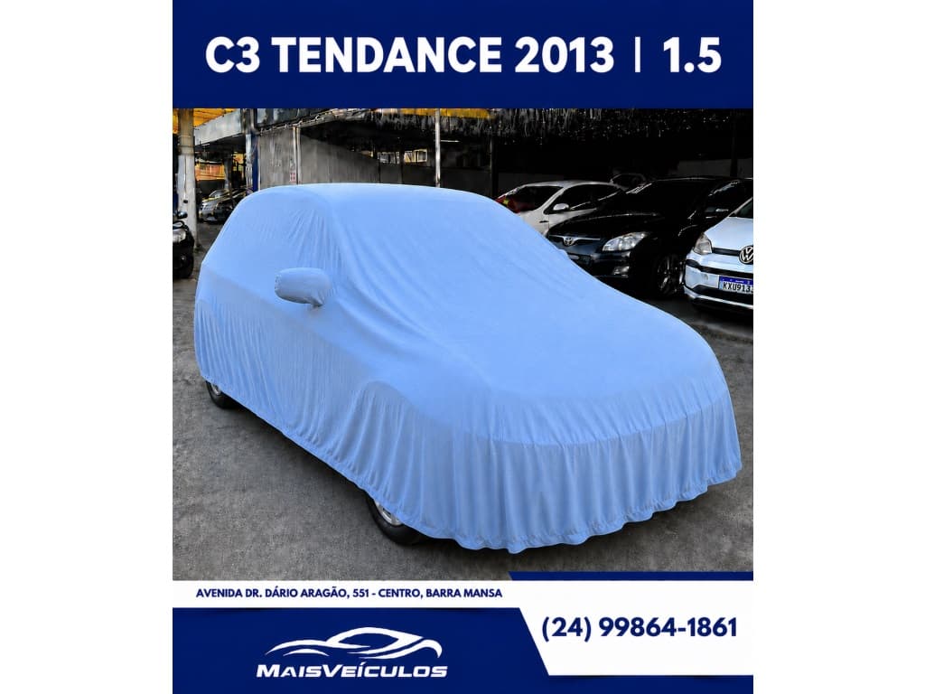 CITROEN C3 1.5 TENDANCE 8V FLEX 4P MANUAL 2013