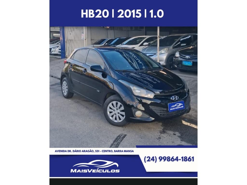 HYUNDAI HB20 1.0 COMFORT PLUS 12V FLEX 4P MANUAL 2015