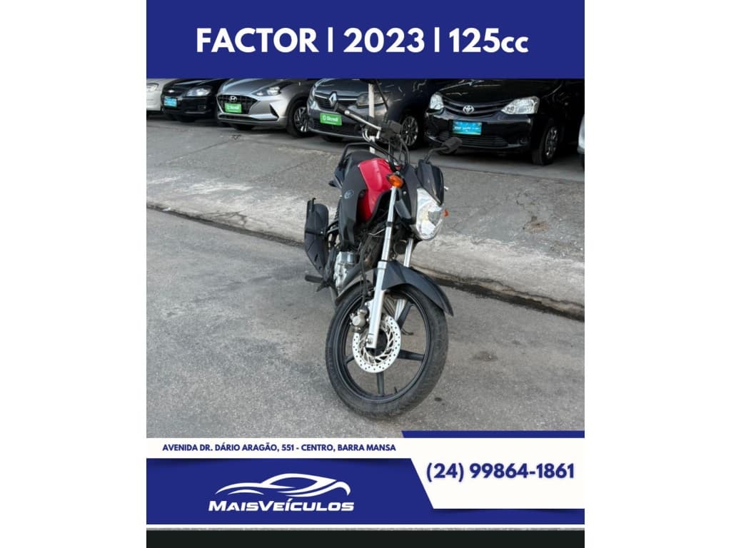 YAMAHA YBR 125I FACTOR ED YBR 125I FACTOR ED 2023