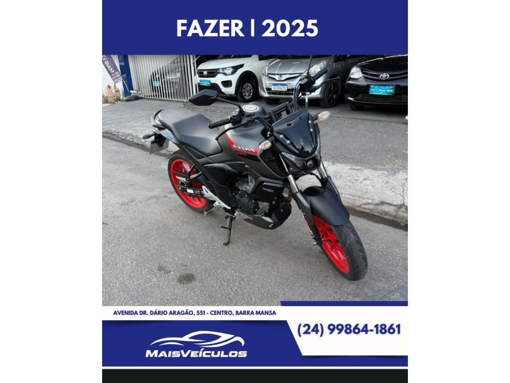 YAMAHA FAZER 150 UBS FAZER 150 UBS 2025
