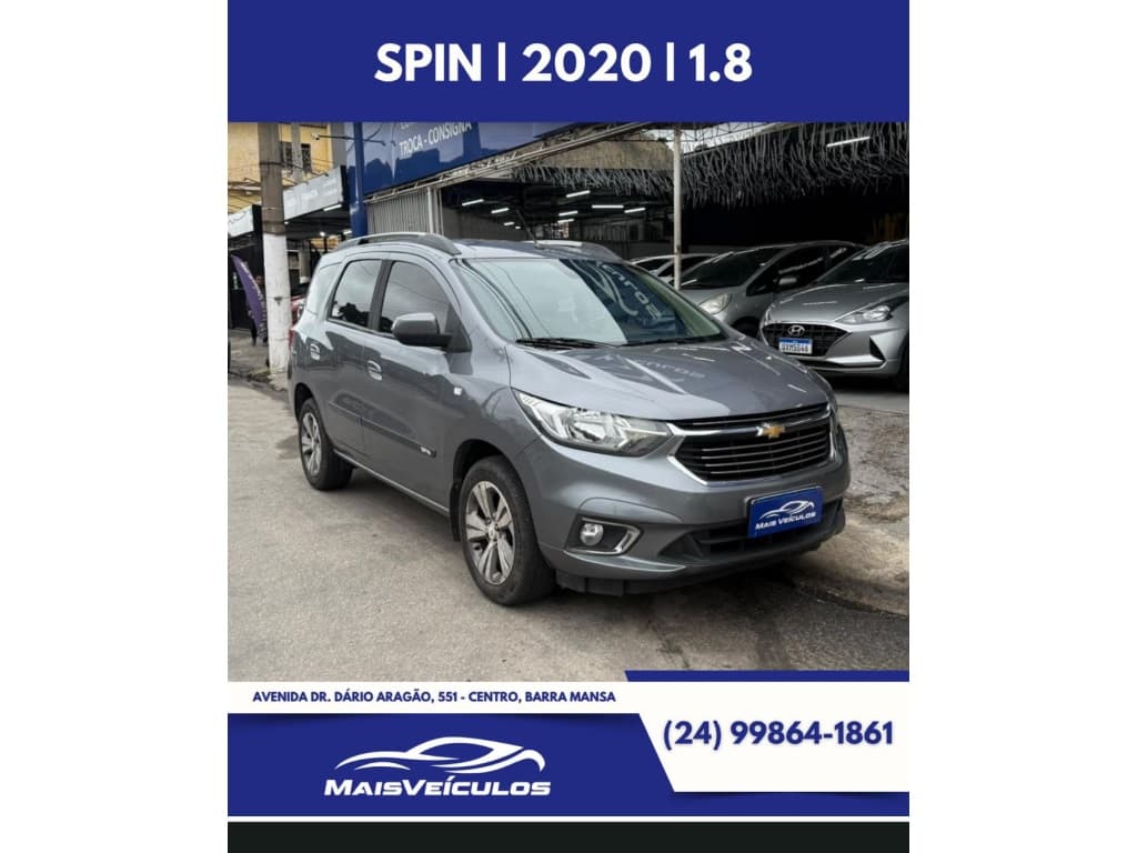 CHEVROLET SPIN 1.8 PREMIER 8V FLEX 4P AUTOMÁTICO 2020 foto 1