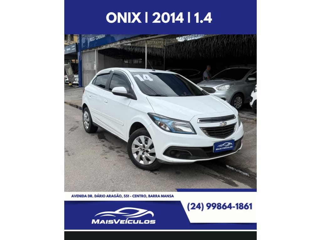 CHEVROLET ONIX 1.4 MPFI LT 8V FLEX 4P MANUAL 2014 foto 1