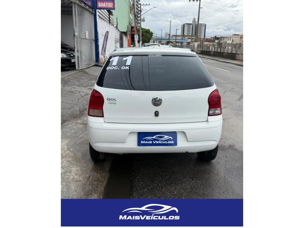 VOLKSWAGEN GOL 1.0 MI 8V FLEX 2P MANUAL G.IV 2011 foto 3