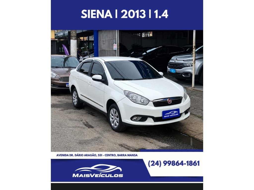 FIAT GRAND SIENA 1.4 MPI ATTRACTIVE 8V FLEX 4P MANUAL 2013 foto 1