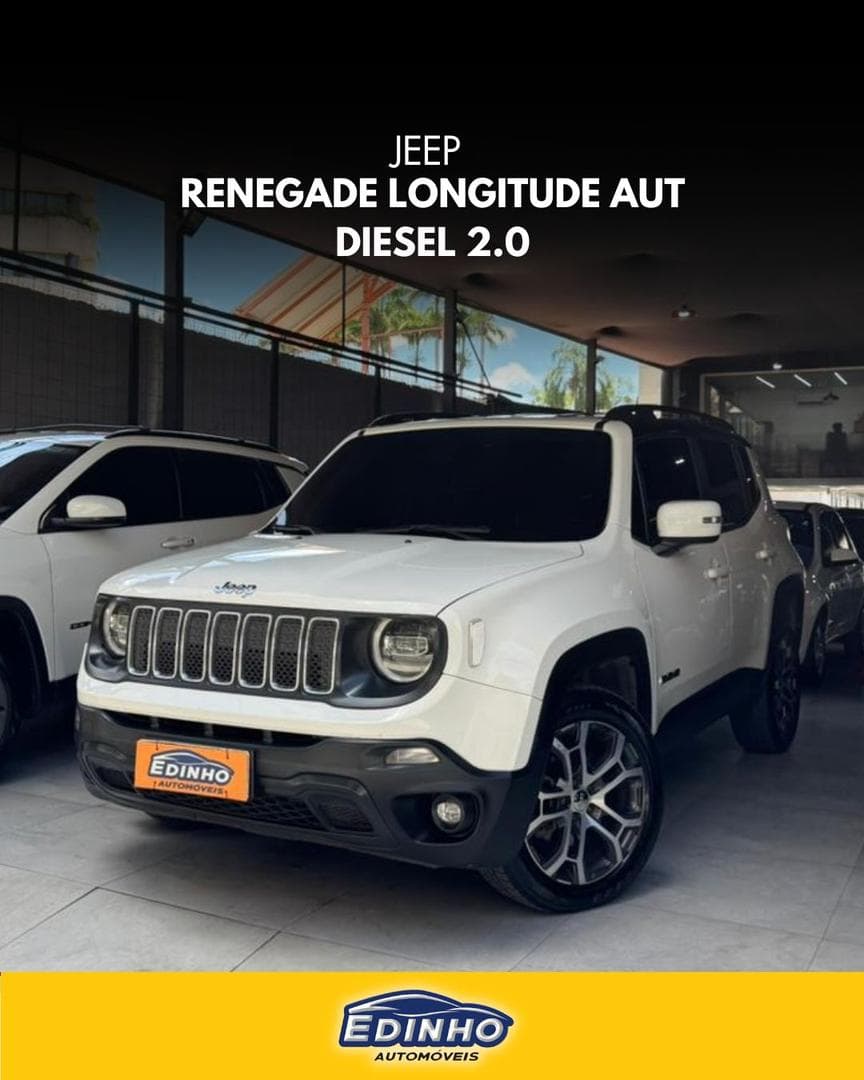 JEEP RENEGADE LONGITUDE AUT DIESEL 2.0 2020