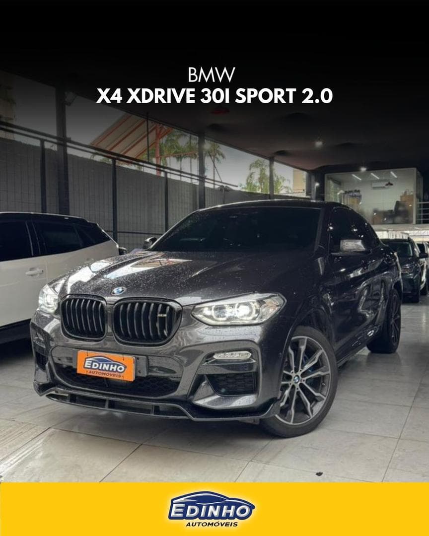 BMW X4 XDRIVE 30I SPORT 2.0 2020
