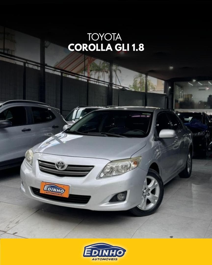 TOYOTA COROLLA GLI 1.8 FLEX 2011